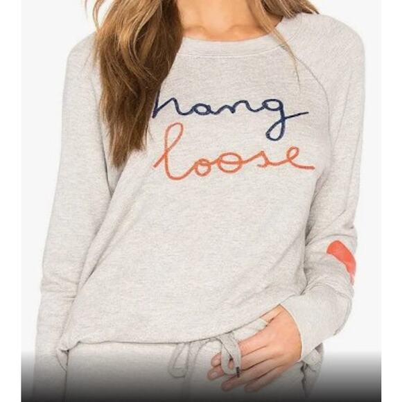 Sundry Hang Loose Crewneck Sweatshirt Size 1 or small - Picture 1 of 10